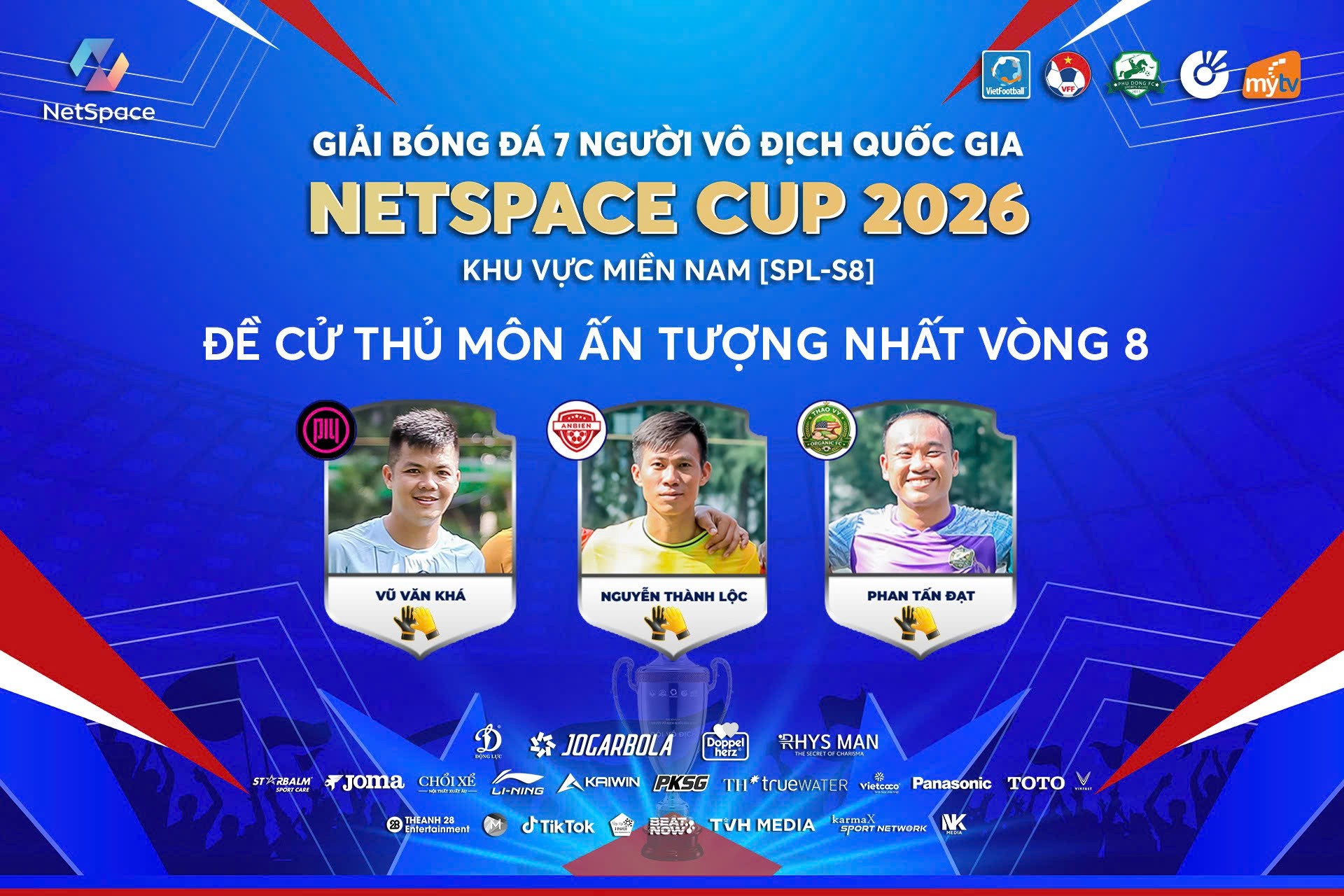 Bình chọn thủ môn ấn tượng vòng 8 SPL-S8